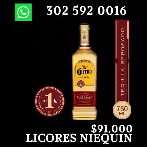 Jose Cuervo Tequilareposado Especial X 750 Ml