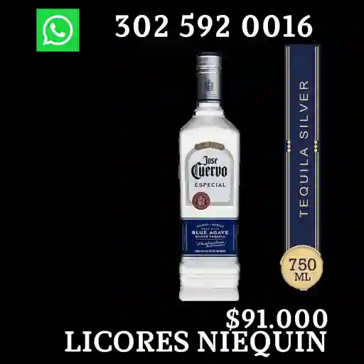 Jose Cuervo Tequila Silver X 750 Ml