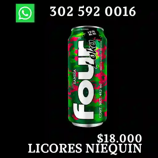 Four Loko Coctel Sandia473 Ml