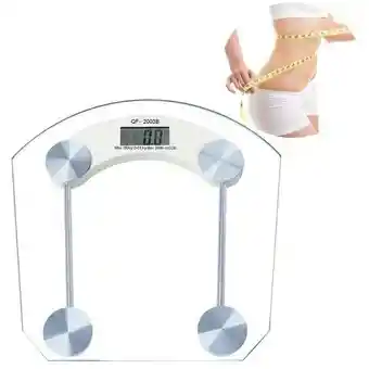 Bascula Digital Pesa Digital Personal Baño Pantalla 180kg