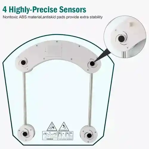 Bascula Digital Pesa Digital Personal Baño Pantalla 180kg