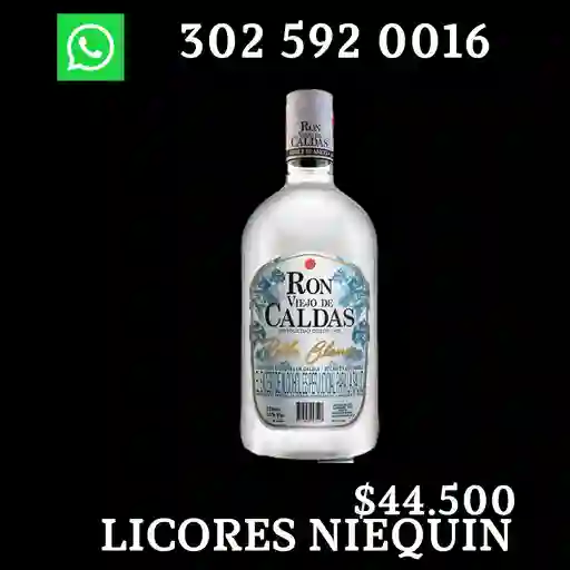 Viejo De Caldas Ron Roble Blanco 750 Ml X Botella