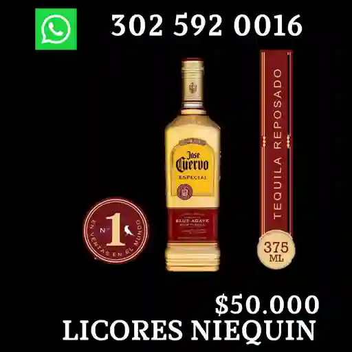 Jose Cuervo Tequila Reposadox 375 Ml