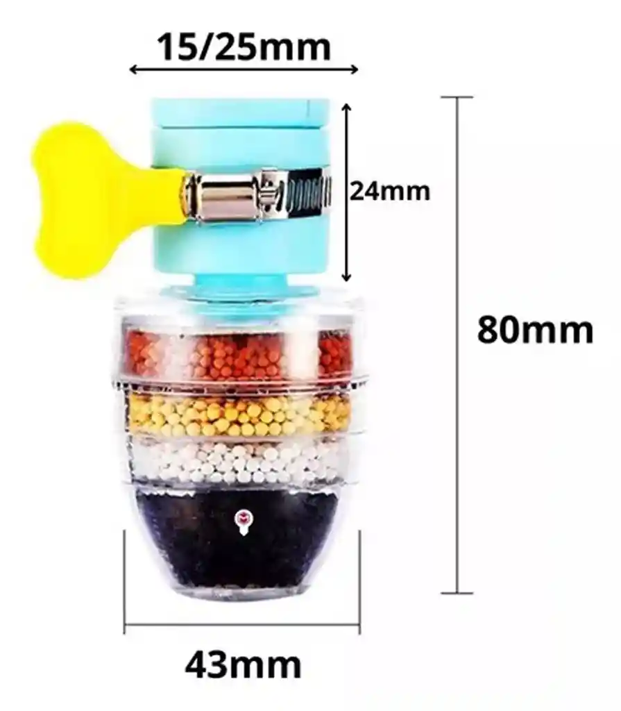 Filtro Purificador De Agua Bioenergetico Grifos Cocina