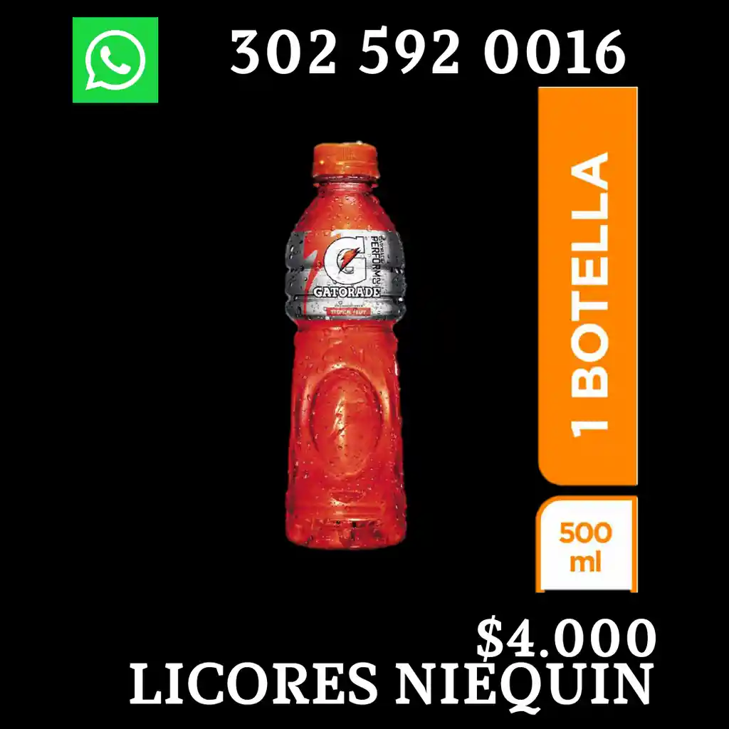 Frutas Tropicales Gatorade 500 Mililitro