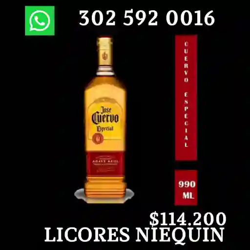 Tequila Reposado Especial Jose Cuervo Litro X 990 Ml