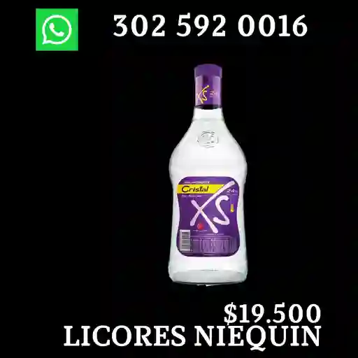 Aguardiente Sin Azucar Xs Cristal X 375 Ml