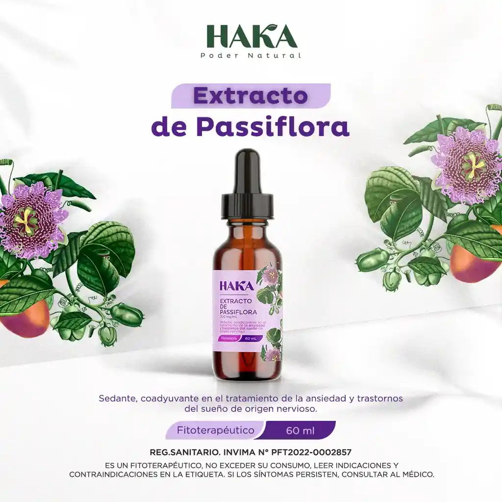 Extracto Passiflora - Haka 60ml