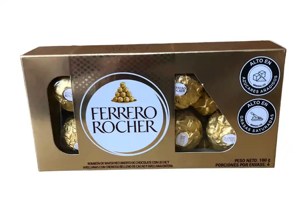 Chocolates Ferrero X 4
