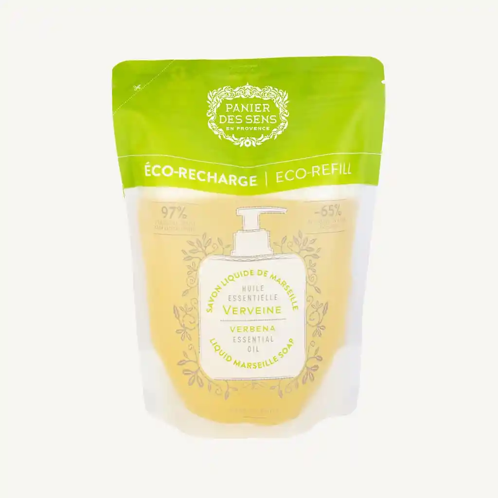  Repuesto Ecologico Jabon De Marsella  VERBENA  500Ml (16.9 Fl.Oz) 