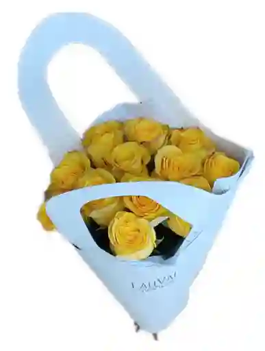Ramo 12 Rosas Amarillas