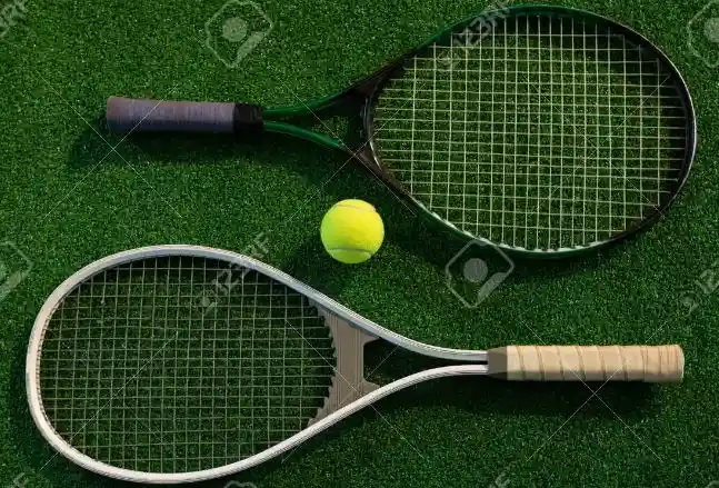 Par Raquetas De Tenis Con Pelota