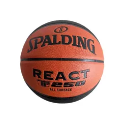 Balón De Baloncesto Spalding Tf 250 Nº7 React Cuero