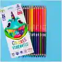 Colores Scribe Doble Punta Caja De 26 Colores