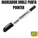 Marcador Doble Punta Pointer Xunidad