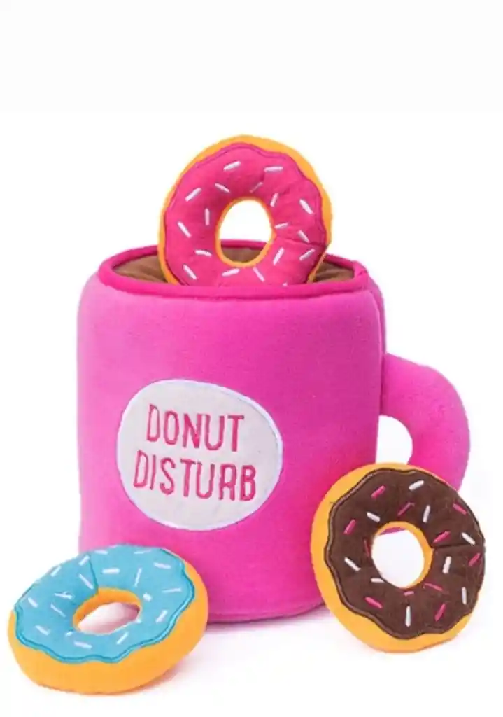 Juguete Interactivo Para Perros Zippy Burrow Coffee And Donutz