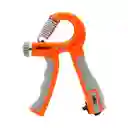 1 Hand Grip Ejercitador Para Manos Antebrazo Contador Graduables - Naranja