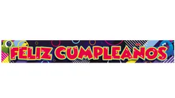 Banner Letrero Feliz Cumpleaños