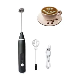 Mini Batidor De Huevos Cremas Café Recargable 3 En 1
