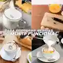 Mini Batidor De Huevos Cremas Café Recargable 3 En 1
