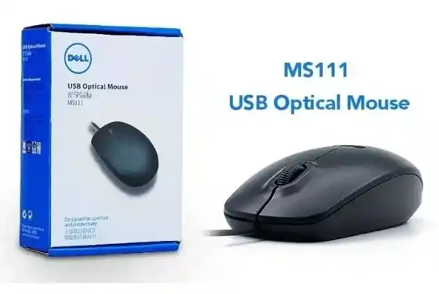 Mouse Dell Para Computador De Cable Usb 1000 Dpi