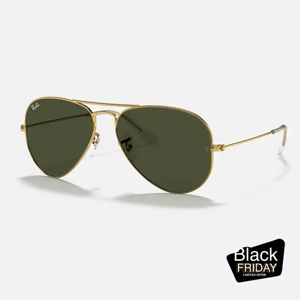 Ray-ban 3026 L2846 Marco Dorado Lente Verde Gafas De Sol Ray Ban Rayban Gafas De Sol