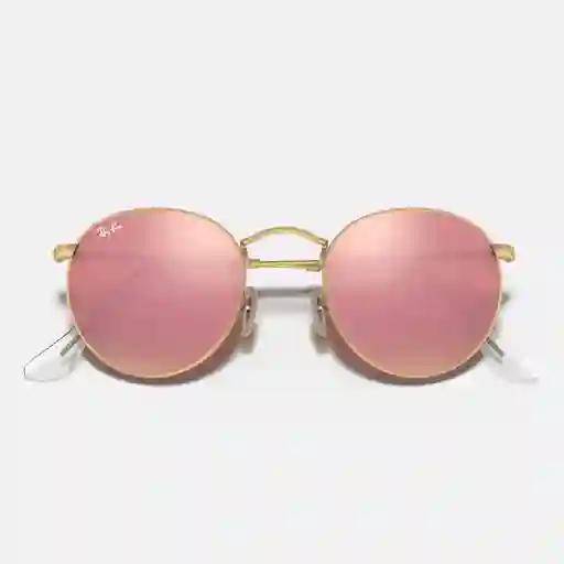  Gafas De Sol  Ray-Ban  3447 112/Z2 Round Metal Marco Dorado Lente Cooper 