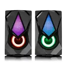 Parlantes Usb Led Para Pc E-1047