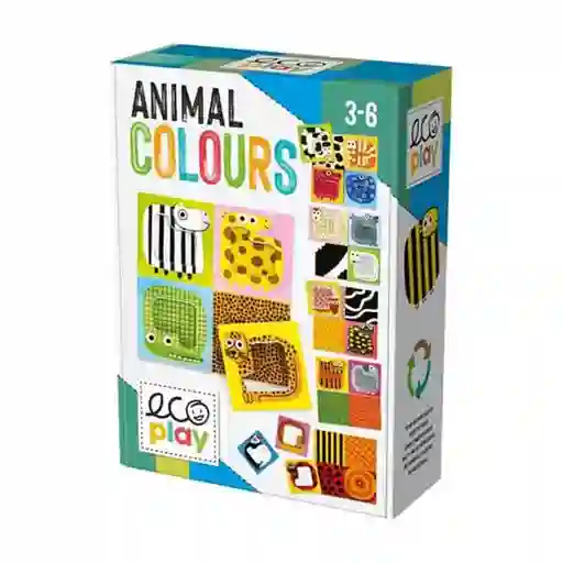 Bingo Colores De Animales -headu Ecoplay