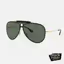   Ray-Ban  3581N 001/71 Blaze Shooter Marco Dorado Lente Verde Ray Ban 