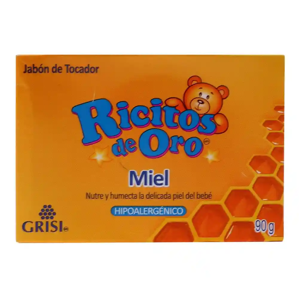 Jabon Ricitos De Oro Miel Bebe