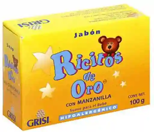 Jabón Ricitos De Oro Manzanilla Bebe