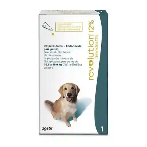 Revolution Antipulgas / Antigarrapatas Perros 25,1 A 40 Kg