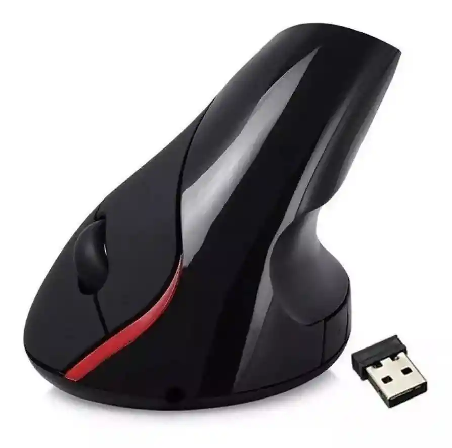 Mouse Vertical Recargable Weibo Wb-881 Negro