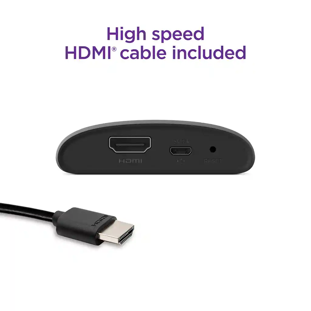 Roku Express Estándar Hd 32mb Negro Con 512mb De Memoria Ram