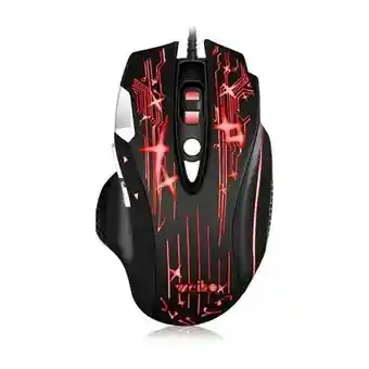 Mouse Gamer Wb 912 Cable Usb Retroiluminado 8 Botones