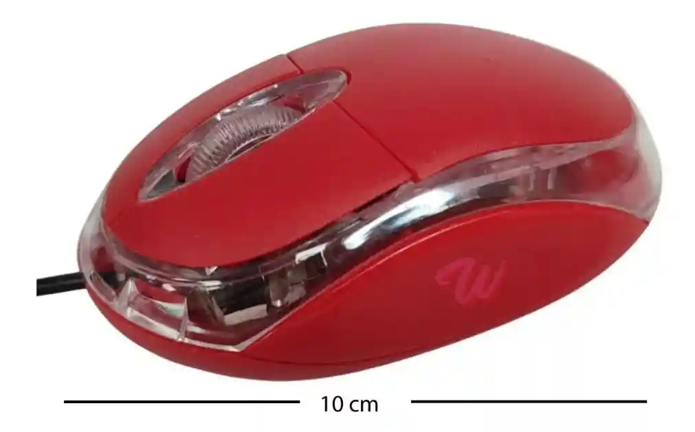 Mouse Óptico Alámbrico Económico Cable