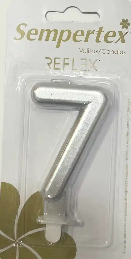 Vela #7 Plateada