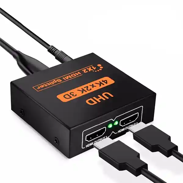 Multiplicador Hdmi Splitter X2 4k Hdmi 1 Entrada X 2 Salidas