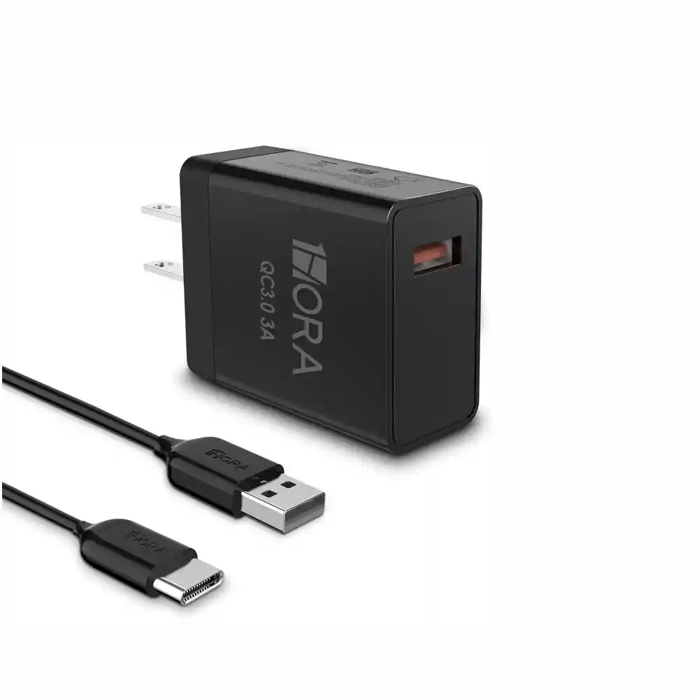 Cargador Carga Rapida Qualcom Usb A Tipo C Original 1hora