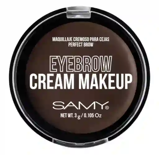 Samy Maquillaje Cremoso Para Cejas 02 Oscuro