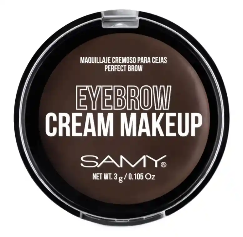 Samy Maquillaje Cremoso Para Cejas 02 Oscuro