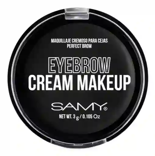 Samy Maquillaje Cremoso Para Cejas 03 Negro