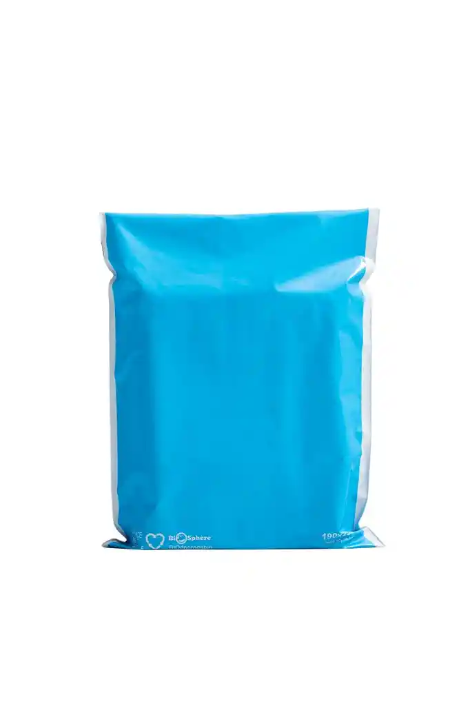 Bolsas 43x45cm Azul Seguridad Porta Guía Para Mensajería 100 Unidades