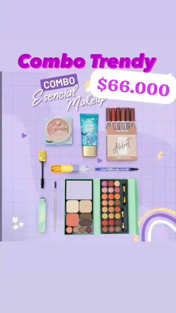  Combo Maquillaje  TRENDY  