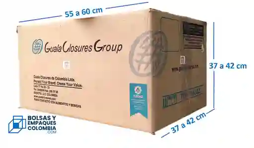 Caja De Cartón Reuso Mediana