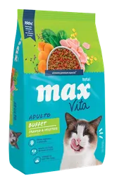 Max Vita Gato Adulto Buffet Frango & Vegetais 1 Kg