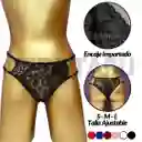 Tanga Panty Pantie Lenceria Premium Calzon Graduable Julieta