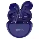 Audífonos Earbuds Bluetooth Manos Libres Color Azul Oscuro Aut119