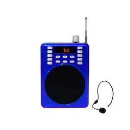 Megafono Altavoz Radio Fm Usb Diadema Perifoneo Parlante